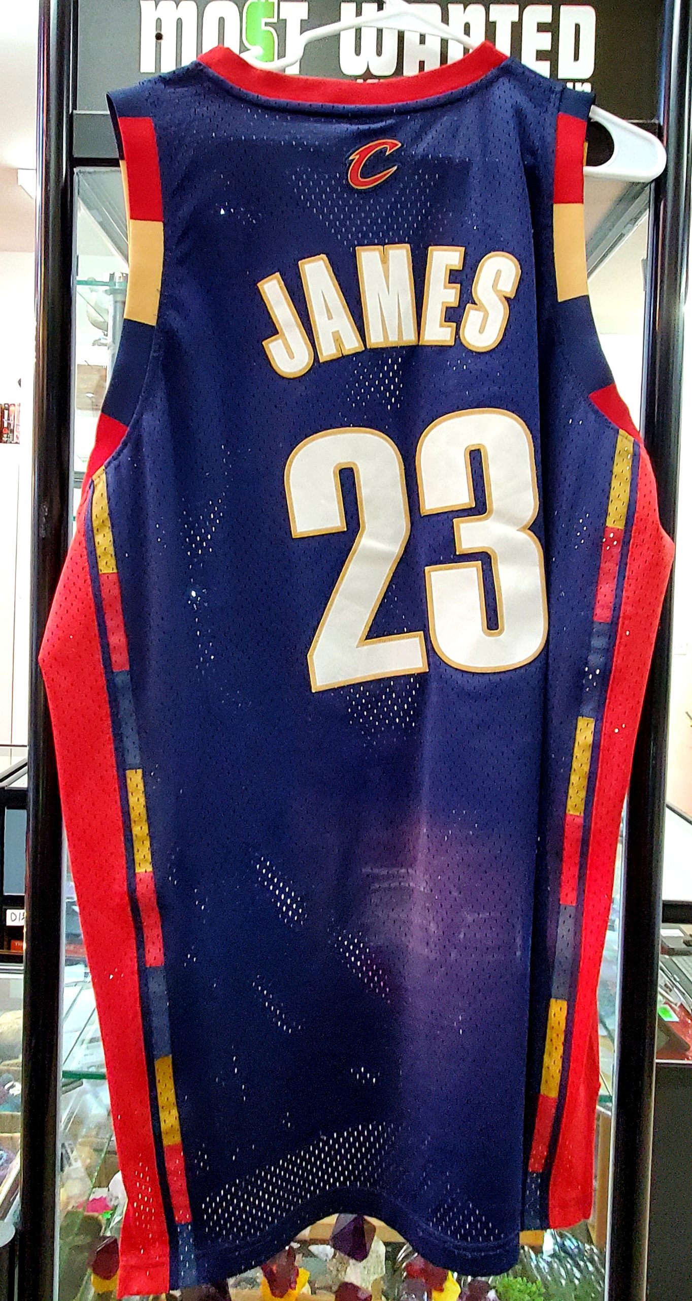  LeBron  James  Cleveland Cavaliers  Jersey Blue Adidas 