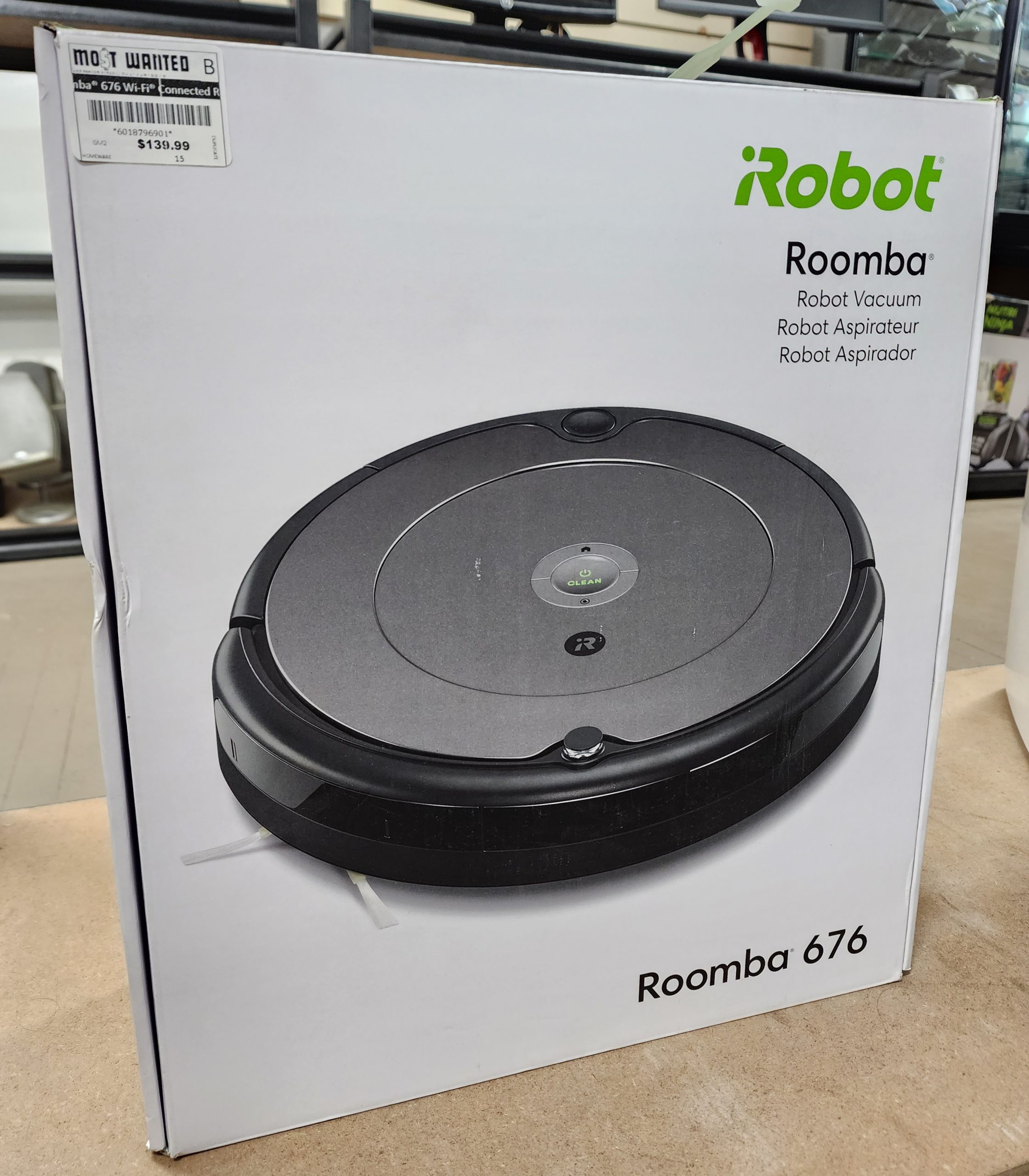 iRobot Roomba 676 Wi Fi Connected Robot Vacuum Most Wanted Pawn