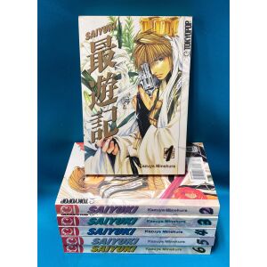 Saiyuki Manga Volumes 1-6