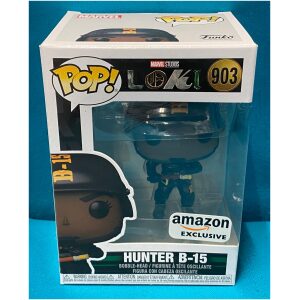 Funko Pop! Marvel #903: Hunter B-15 (Amazon Exclusive) from Loki Bobble-Head Figure