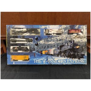 Presidents Choice Insiders Express 1993 HO Scale Model Electric Train Set *Opened*