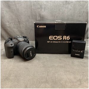 Canon EOS R6 Mirrorless Camera with RF 24-105mm F4-7.1 IS STM Lens Kit CiB