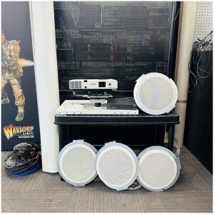 EPSON Powerlite WXGA LCD Projector and Home Theater Setup