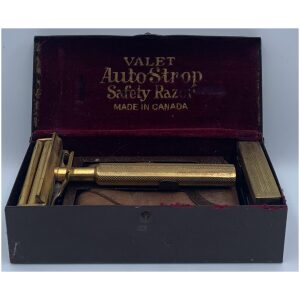 Valet Auto Strop Safety Razor In Tin With Strap, Blade Holder, Booklet & Box (1907/1914/1923)