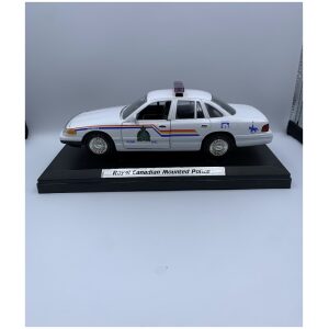 RCMP Die Cast Car on Plaque