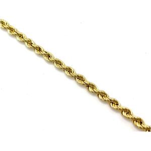 14k 20" Yellow Gold Rope Necklace
