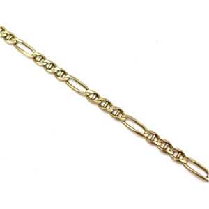 10k 20" Yellow Gold Figaro Link Chain