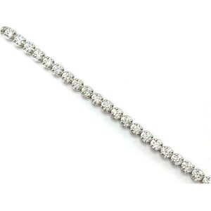10k White Gold Diamond Tennis Bracelet