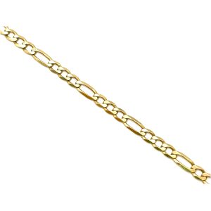 10k 20" Yellow Gold Figaro Link Chain
