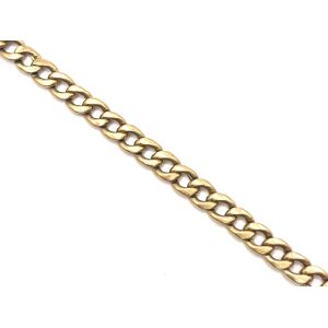 10k 24" Yellow Gold Curb Link Chain