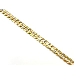 14k 24" Yellow Gold Cuban Link Chain