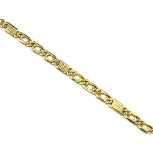 18k 23" Yellow Gold Custom Link Chain