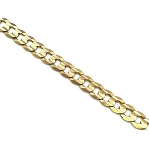 14k 21" Yellow Gold Cuban Link Chain