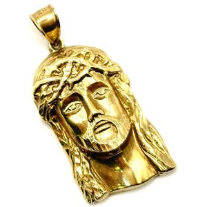 10k Yellow Gold Jesus Pendant