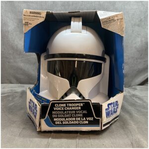2008 Hasbro Star Wars Clone Trooper Voice Changer Helmet In Box