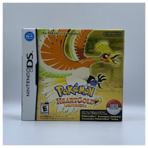 Pokemon HeartGold Version Big Box With PokeWalker