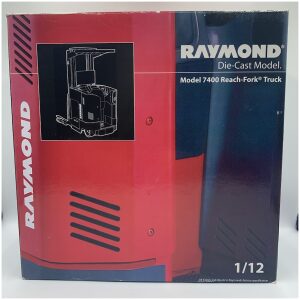 Raymond 7400 Series 1/12 Scale Warehouse Reach Truck Die Cast Model