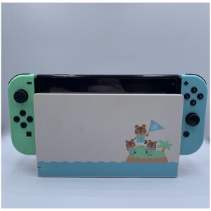 Nintendo Switch Animal Crossing Edition Switch Console *No Joy-Con Grip*
