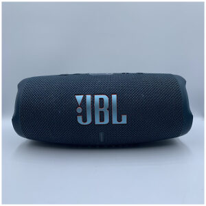 JBL Charge 5 Bluetooth Portable Speaker - Blue with Charger