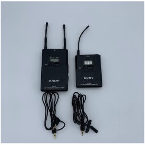 Sony URX-P2 Synthesized Diversity Tuner & UTX-B2 Transmitter Wireless Microphone System