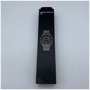 Samsung Galaxy Watch5 Pro (GPS) 45mm Smartwatch with Heart Rate Monitor  *Grey* with Strap and Box without Charger *Can Be Charged With a Galaxy Phone Using Wireless Power Sharing Feature*