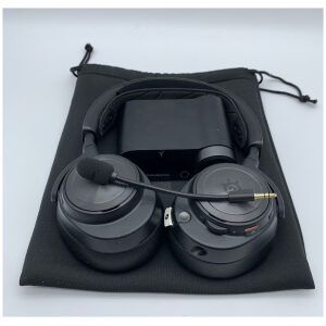 Steel series Artis Nova pro Headset with Mic, Base Station, Battery & Bag