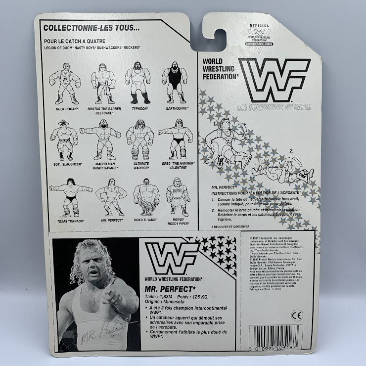 WWF World Wrestling Federation Mr. Perfect *Sealed* - Image 2