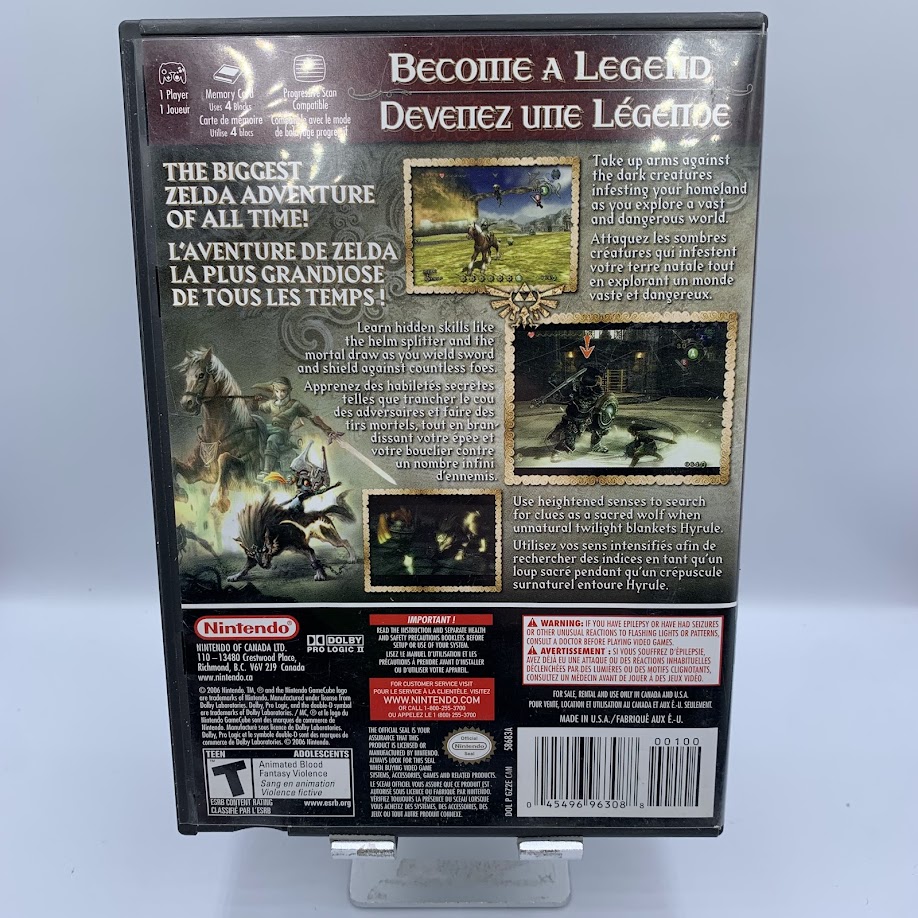 The Legend OF Zelda Twilight Princess No Manual - Image 4