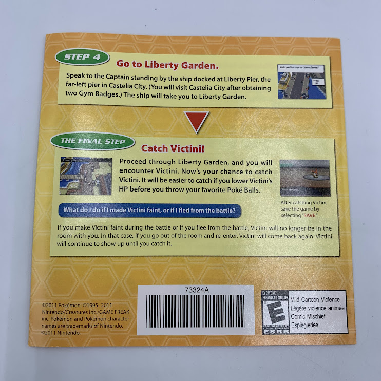 Pokemon Black Version w/ Manual - Image 9